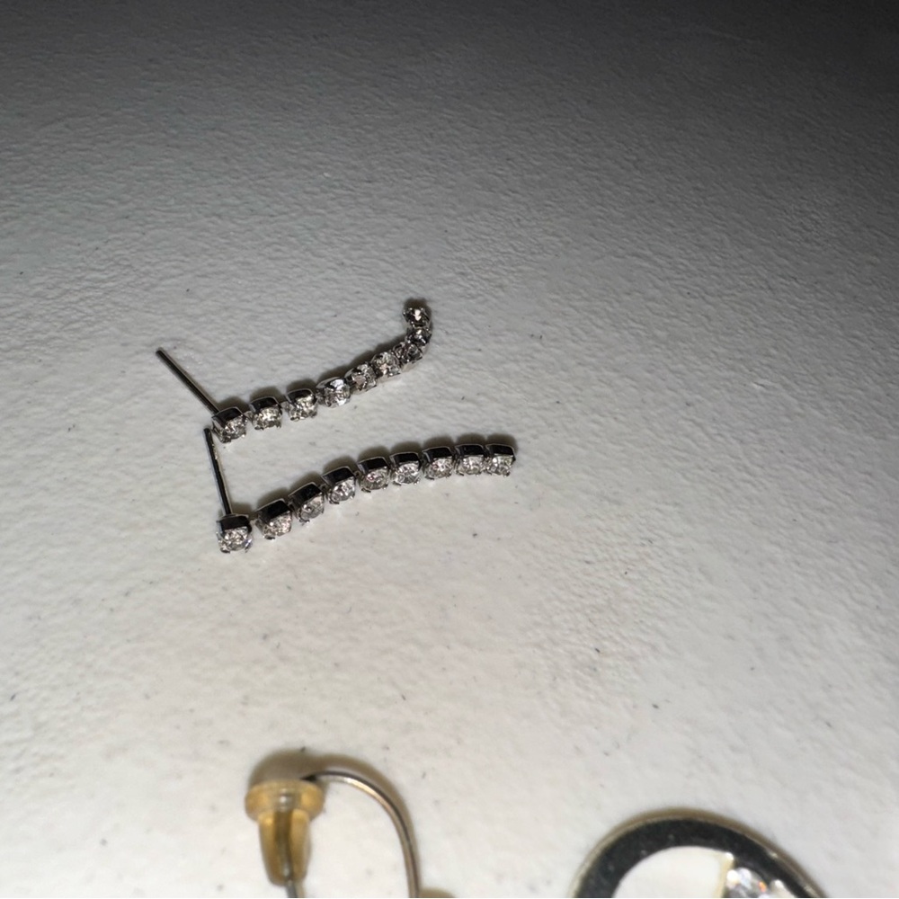 Statement & Rhinestone Jewelry Bundle Peace Signs… - image 8